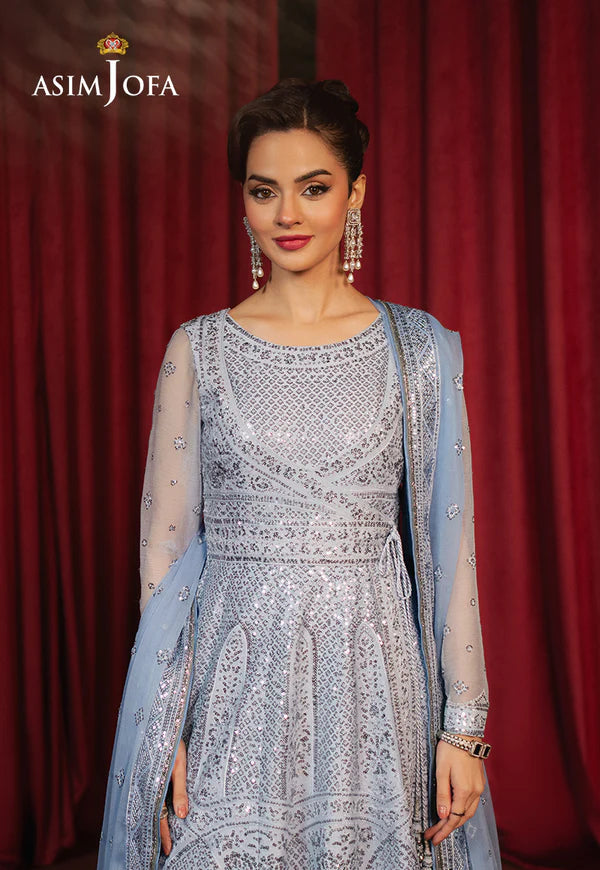 AJPF-28 EMBROIDERED CHIFFON 3 PCS