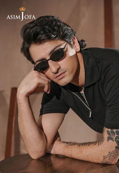 AJMPO-13 ZIPPER POLO T-SHIRT 1 PC