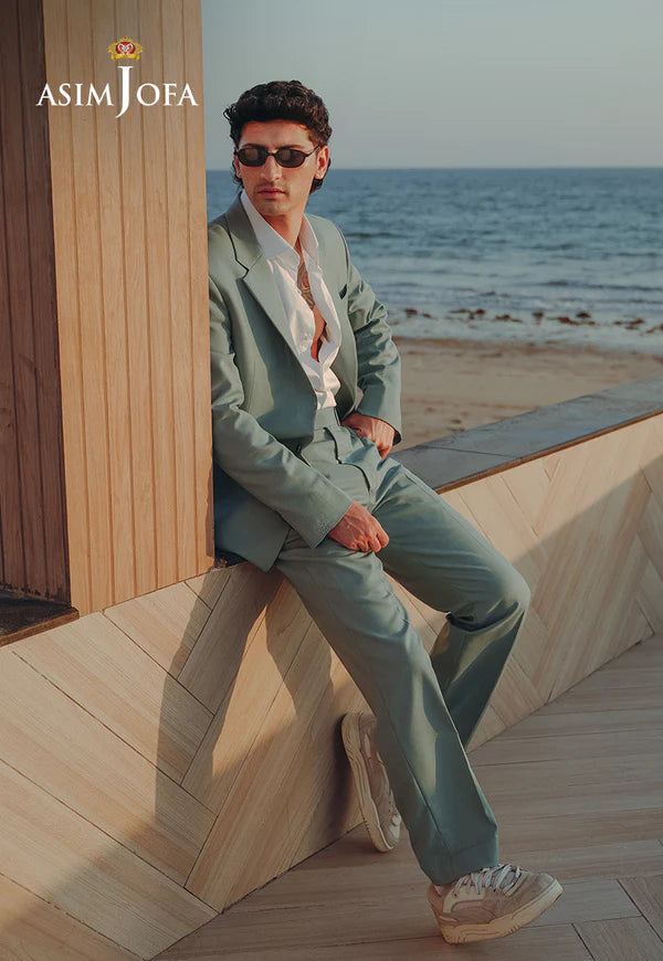 AJMS-25 SINGLE BREASTED SUIT 2 PCS