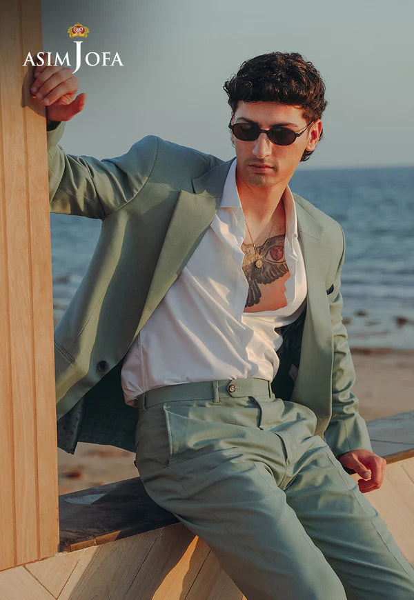 AJMS-25 SINGLE BREASTED SUIT 2 PCS