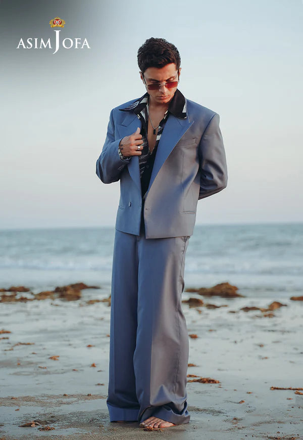 AJMS-27 BOXY DOUBLE BREASTED SUIT 2 PCS