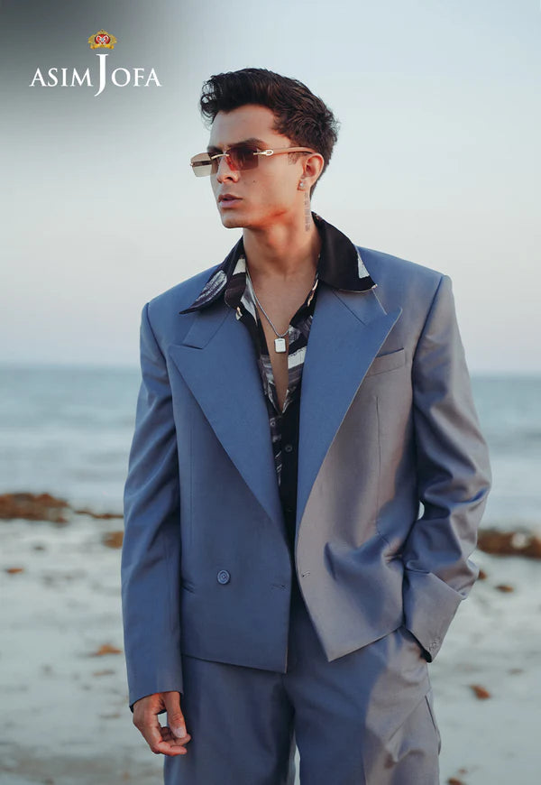 AJMS-27 BOXY DOUBLE BREASTED SUIT 2 PCS