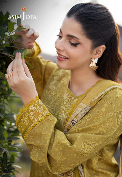 AJPB-91 PRINTED EMBROIDERED CAMBRIC 3 PCS