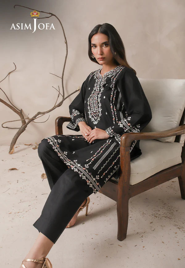 AJLPJ-01 EMBROIDERED CAMBRIC 2PC