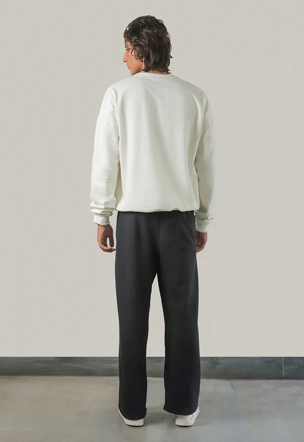 AJWET-06 UNISEX OFF-WHITE OVERSIZED SWEATER 1 PC