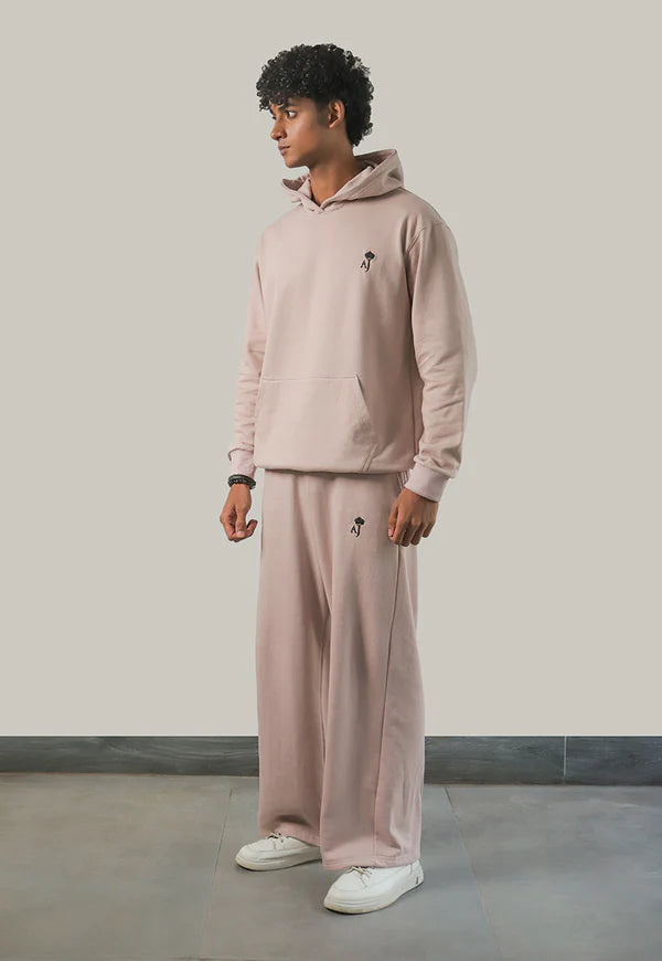 AJWET-02 UNISEX LINEN BEIGE HOODIE 1 PC