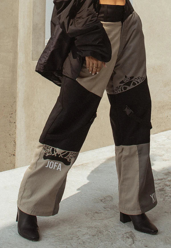 AJWPB-03 UNISEX THREE TONED TWILL PANTS 1 PC