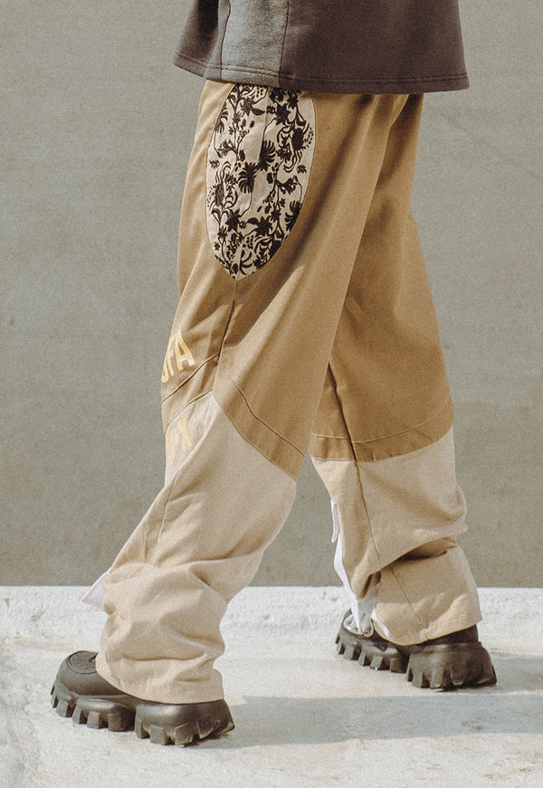 AJWPB-06 UNISEX COTTON TWILL WIDE LEG PANTS 1 PC