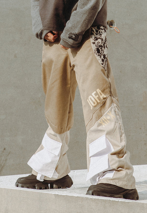 AJWPB-06 UNISEX COTTON TWILL WIDE LEG PANTS 1 PC