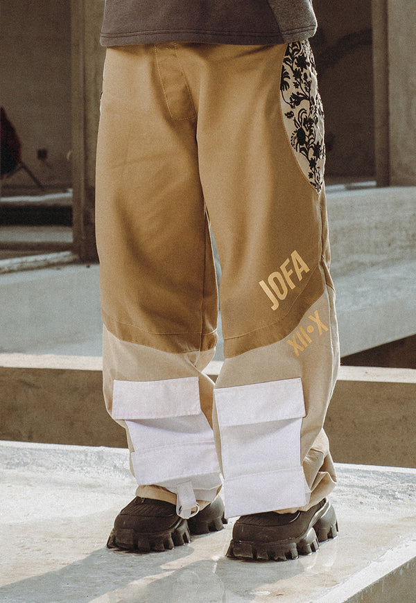 AJWPB-06 UNISEX COTTON TWILL WIDE LEG PANTS 1 PC