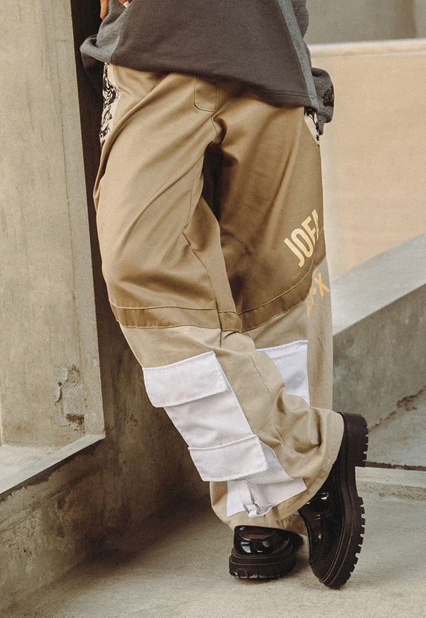 AJWPB-06 UNISEX COTTON TWILL WIDE LEG PANTS 1 PC