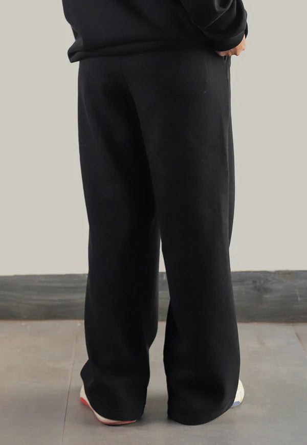 AJWEB-01 UNISEX BLACK SWEATPANTS 1 PC