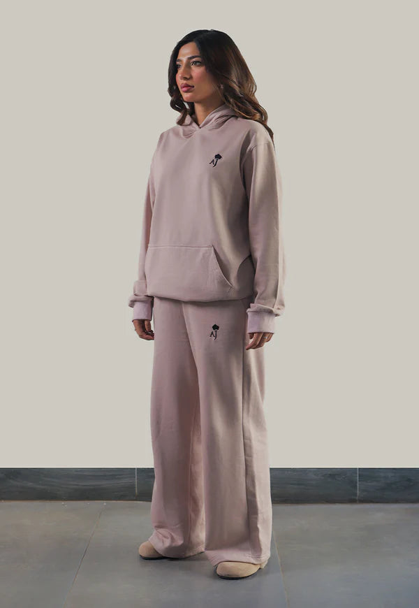 AJWET-02 UNISEX LINEN BEIGE HOODIE 1 PC