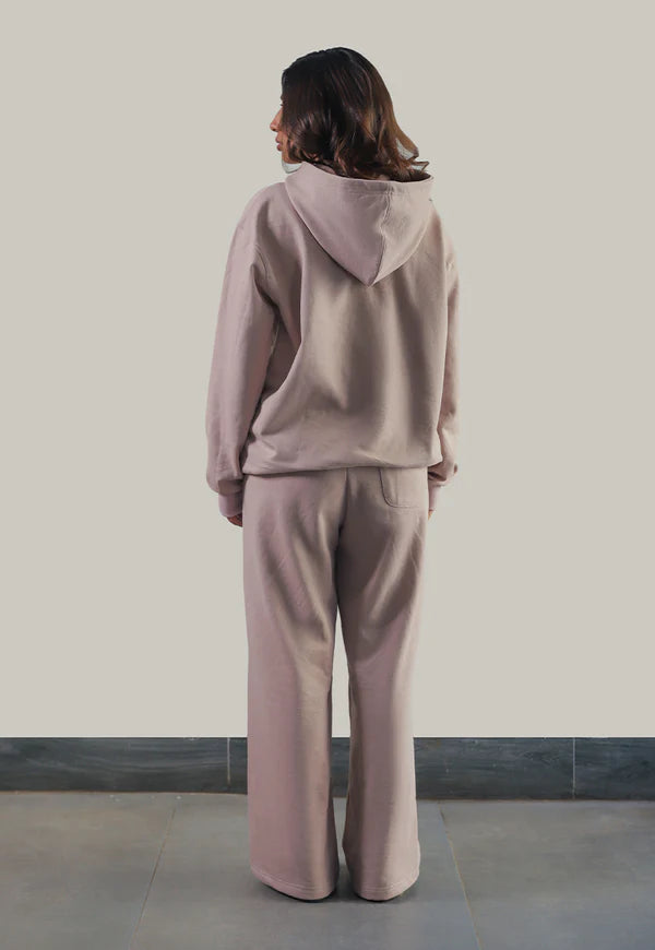 AJWET-02 UNISEX LINEN BEIGE HOODIE 1 PC