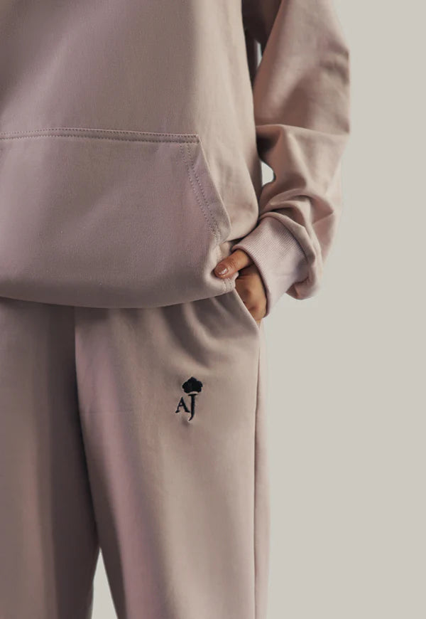 AJWET-02 UNISEX LINEN BEIGE HOODIE 1 PC