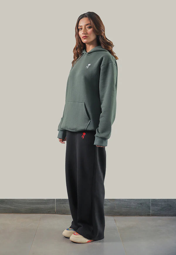 AJWET-05 UNISEX OLIVE HOODIE 1 PC