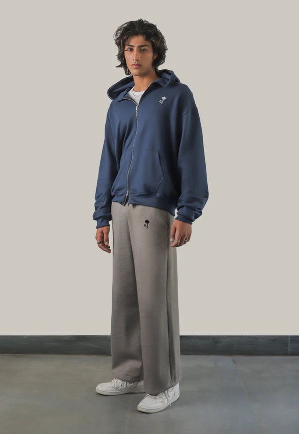 AJWET-04 UNISEX DOUBLE ZIPPER HOODIE 1 PC