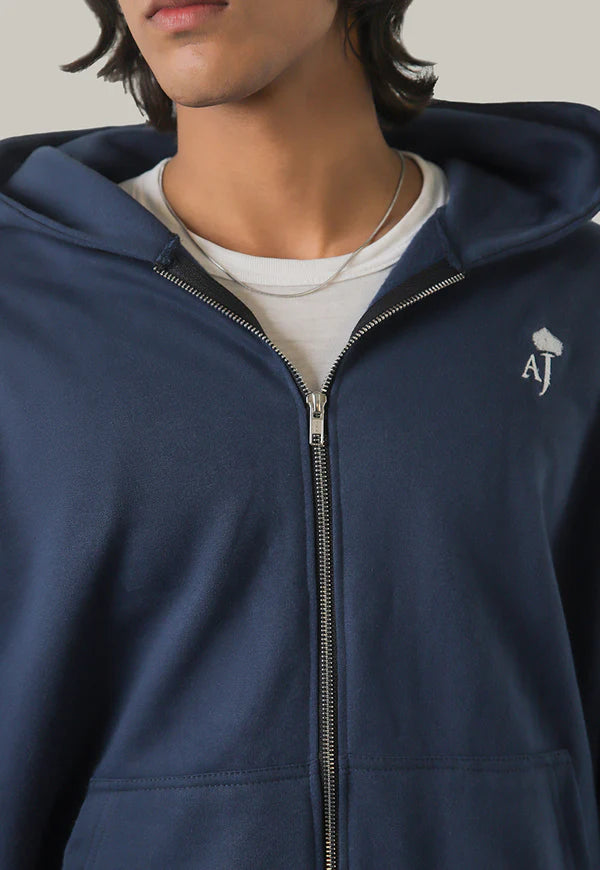 AJWET-04 UNISEX DOUBLE ZIPPER HOODIE 1 PC
