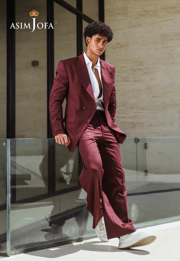 AJMS-32 DOUBLE BREASTED SUIT 2 PCS