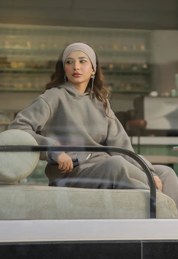 AJWET-03 UNISEX GREY HOODIE 1 PC