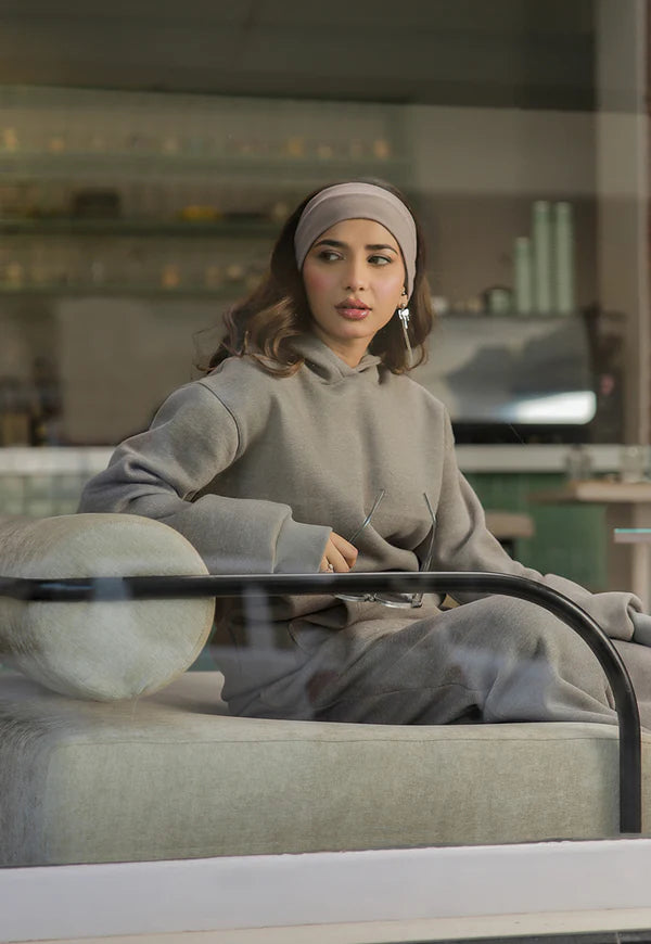 AJWET-03 UNISEX GREY HOODIE 1 PC