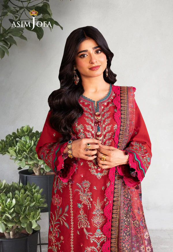 AJRA-26 EMBROIDERED JACQUARD 3 PCS