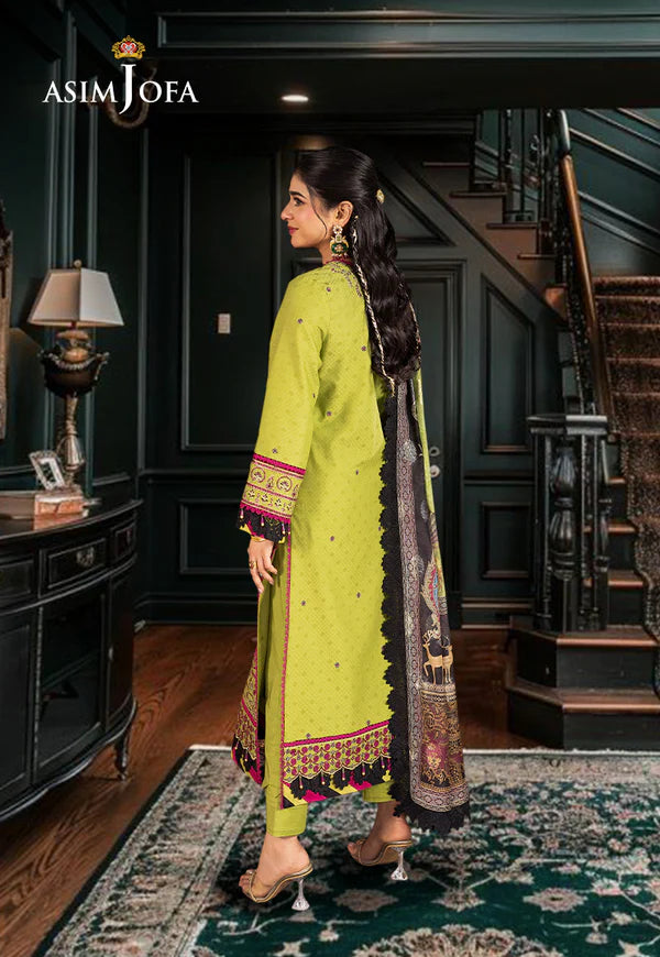 AJRA-23 EMBROIDERED JACQUARD 3 PCS