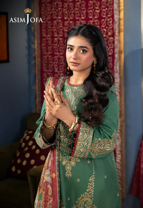 AJRA-25 EMBROIDERED JACQUARD 3 PCS