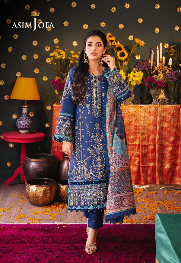 AJRA-24 EMBROIDERED JACQUARD 3 PCS