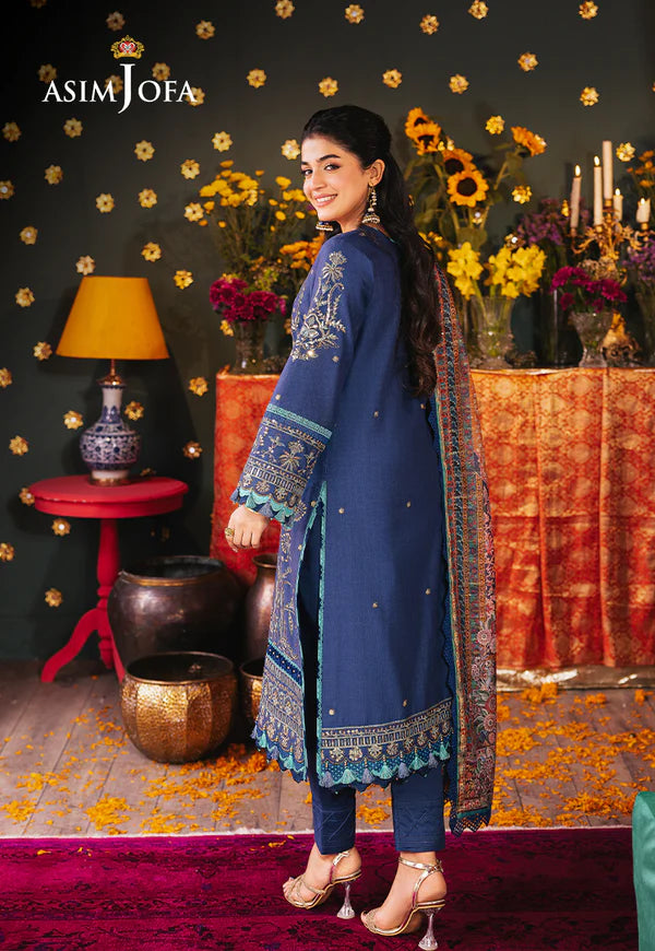 AJRA-24 EMBROIDERED JACQUARD 3 PCS