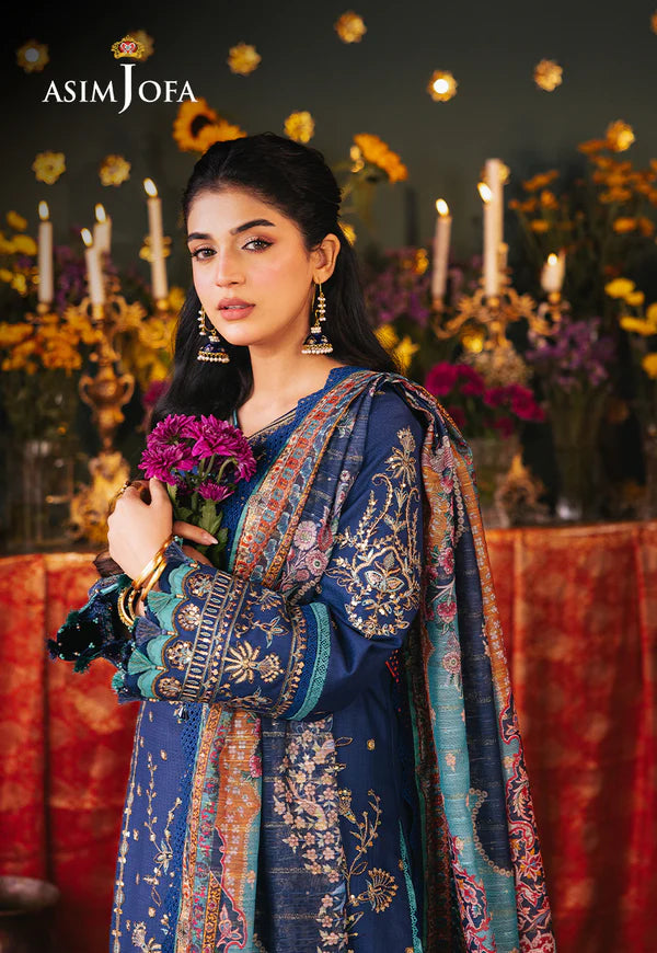 AJRA-24 EMBROIDERED JACQUARD 3 PCS