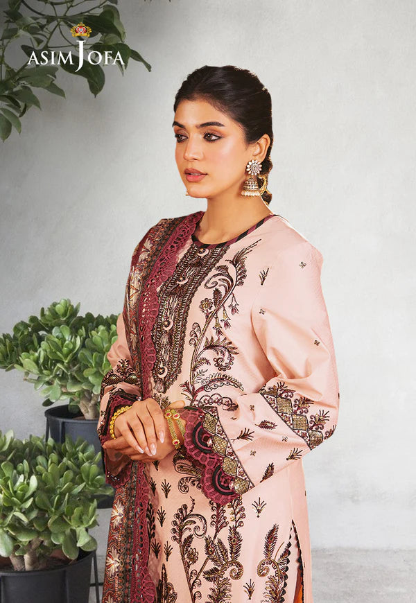 AJRA-29 EMBROIDERED JACQUARD 3 PCS