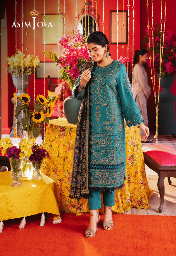 AJRA-21 EMBROIDERED JACQUARD 3 PCS