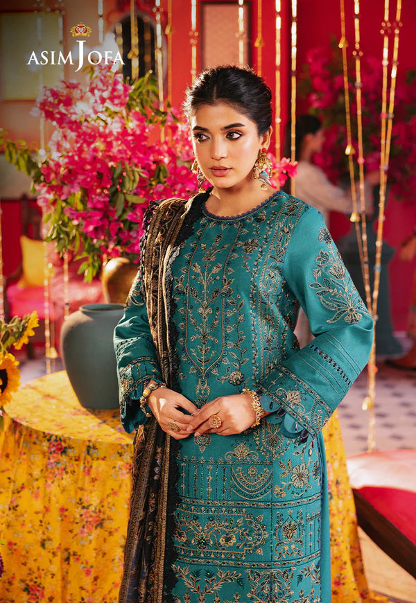 AJRA-21 EMBROIDERED JACQUARD 3 PCS