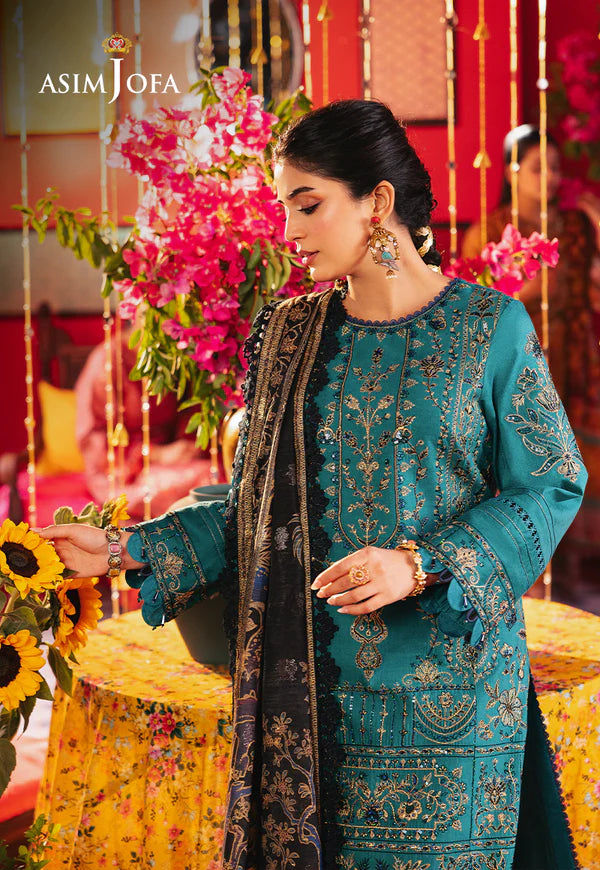 AJRA-21 EMBROIDERED JACQUARD 3 PCS