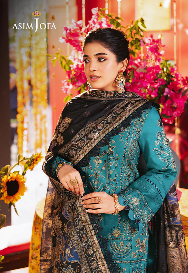 AJRA-21 EMBROIDERED JACQUARD 3 PCS