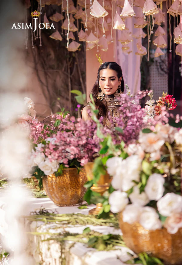 AJMJ-06 EMBROIDERED NET 3 PCS