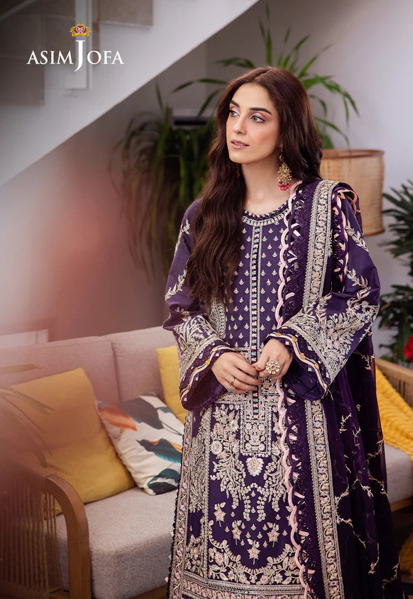 AJUR-05 EMBROIDERED LAWN 3 PCS
