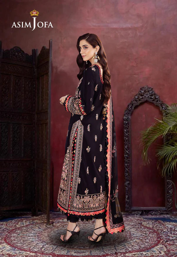 AJUR-08 EMBROIDERED LAWN 3 PCS