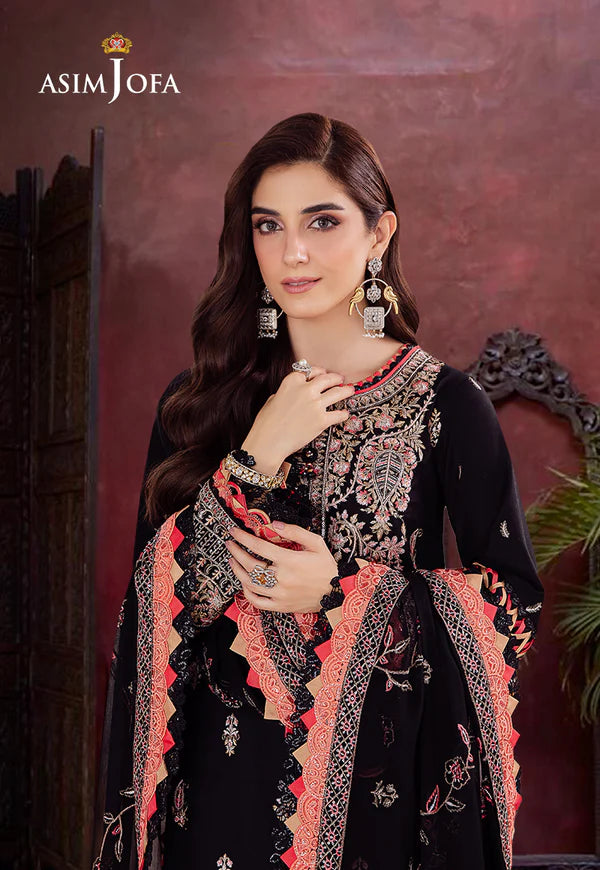 AJUR-08 EMBROIDERED LAWN 3 PCS