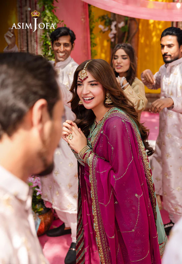 AJMJ-08 EMBROIDERED CHIFFON 3 PCS