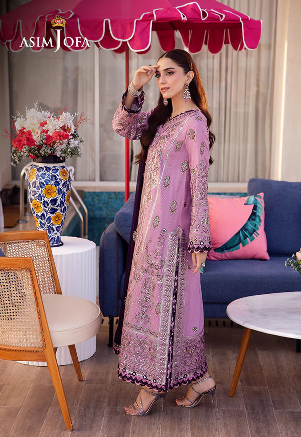 AJUR-03 EMBROIDERED LAWN 3 PCS