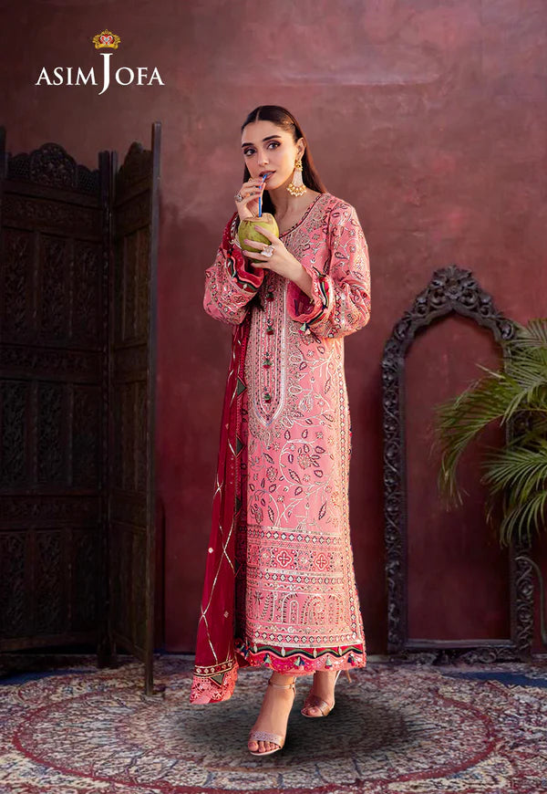 AJUR-06 EMBROIDERED LAWN 3 PCS