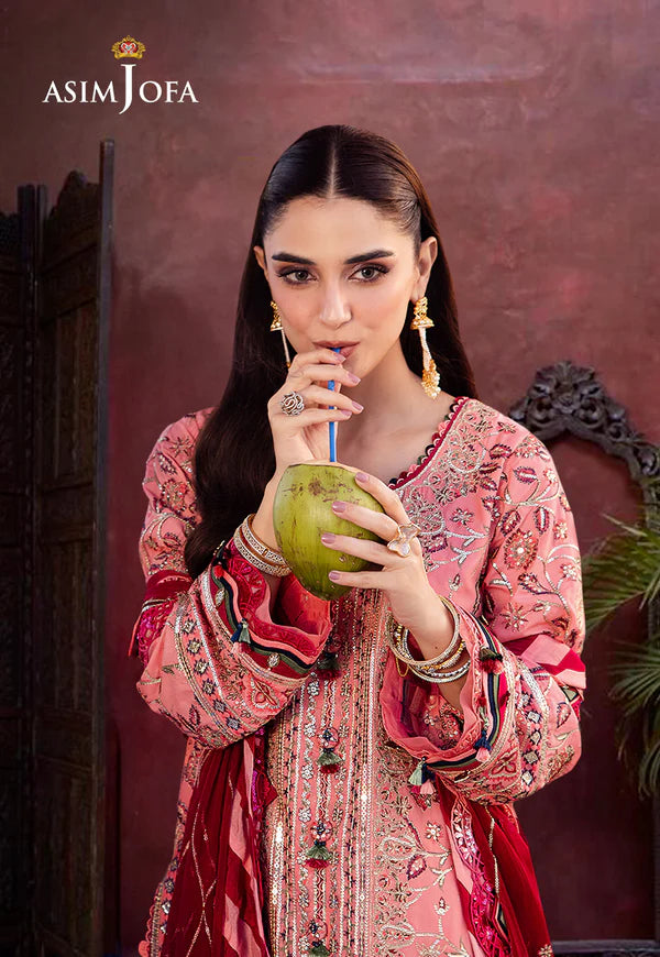 AJUR-06 EMBROIDERED LAWN 3 PCS