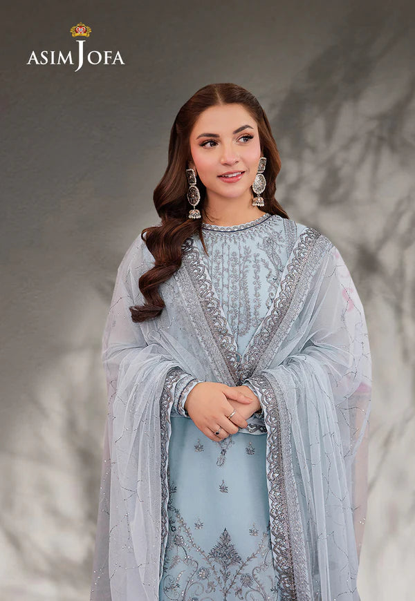 AJMJ-15 EMBROIDERED CHIFFON 3 PCS