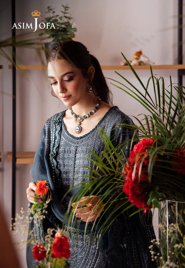 AJUR-01 EMBROIDERED LAWN 3 PCS