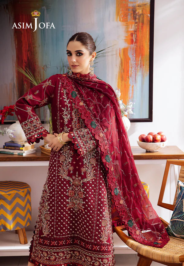AJUR-04 EMBROIDERED LAWN 3 PCS