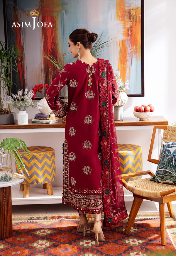 AJUR-04 EMBROIDERED LAWN 3 PCS