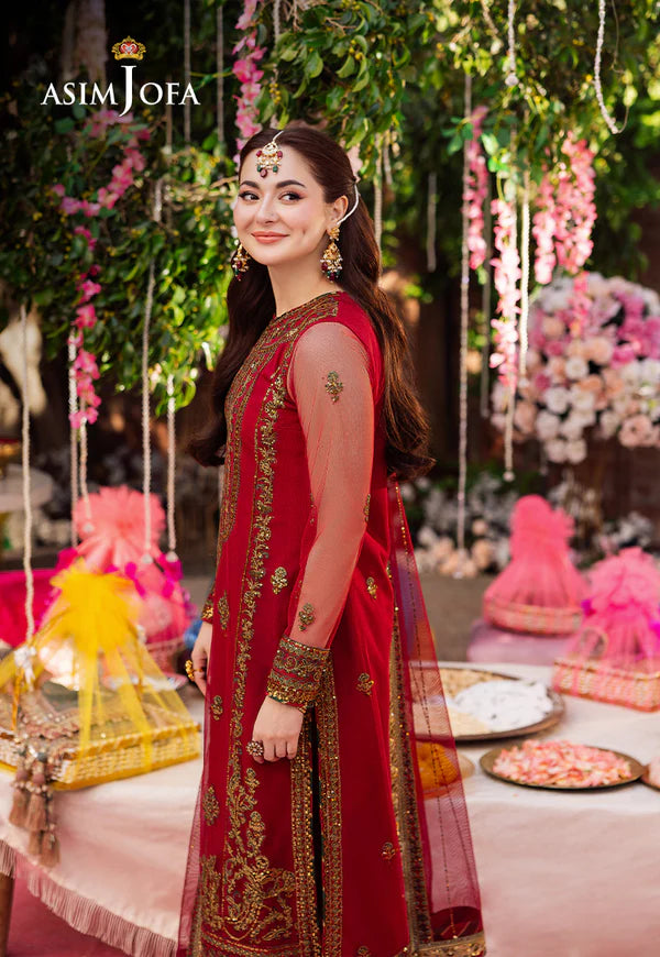 AJMJ-13 EMBROIDERED NET 3 PCS